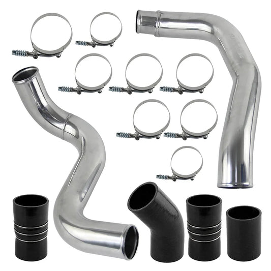 2003-2007 6.0L Powerstroke Polished Intercooler Pipe Kit