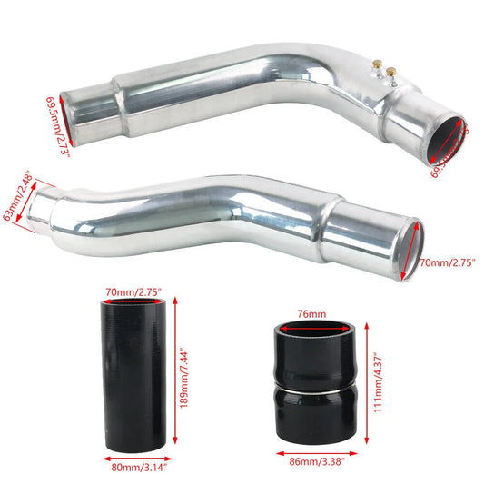 2003-2007 5.9L Cummins Polished Intercooler Pipe Kit