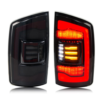 2003-2005 Ram 1500-3500 LED Tail Light Set (Smoked Lens/Sequential)