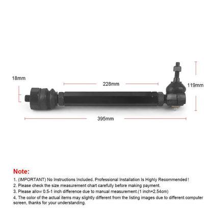 2001-2010 Chevrolet/GMC 2500HD 3500HD Heavy Duty Tie Rods