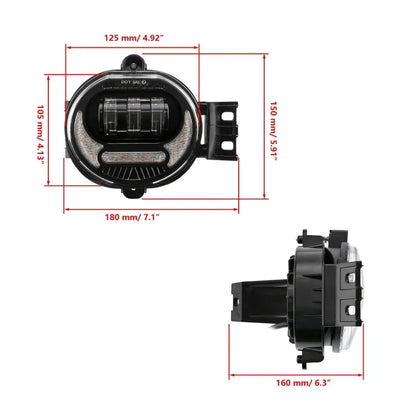 2003-2009 Dodge Ram LED Fog Light Set